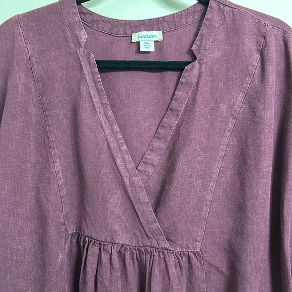 Sundance XXL purple linen dress - Picture 3 of 4